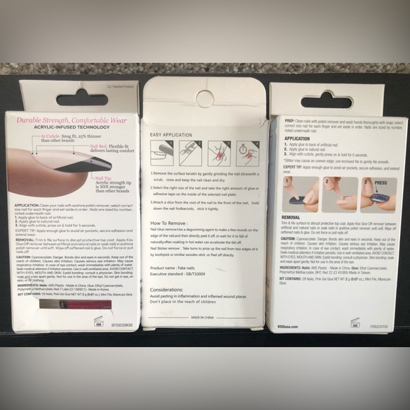 Artificial Nails (5-packs) - Picture 3 of 16